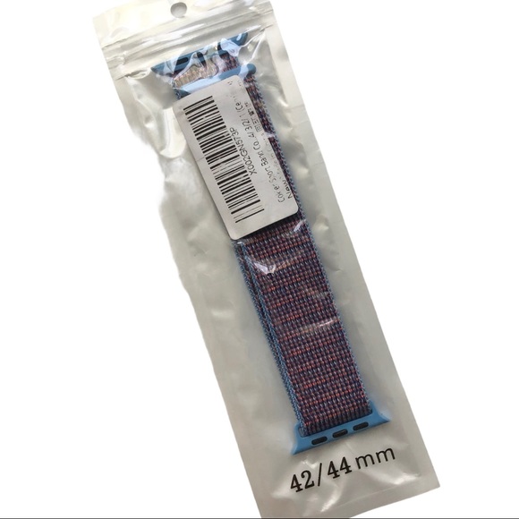 5/$20 NEW BLUE Nylon Sport Loop Band Apple Watch 44/45/49mm ULTRA - Picture 7 of 8